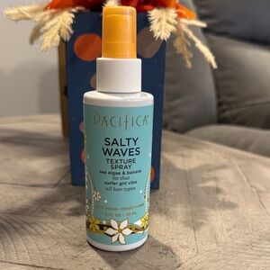 Pacifica Salty Waves Texture Spray with Blue and Yellow Design